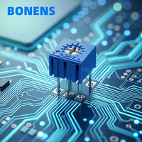 BONENS 3362P Trimpot Cermet à une seule rotation 10K 10% à passage traversant 0.25W