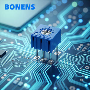 BONENS 3362P ตัวต้านทานเซอร์เมทแบบหมุนเดี่ยว 10K 10% แบบ Through-hole 0.25W - Product Image 1