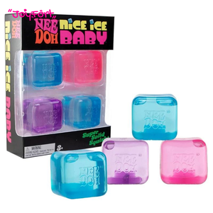 Nuevo NeeDoh Nice Ice Baby, Juguete Sensorial Antiestrés Súper Sólido en Forma de Cubo Mini, para Niños y Adultos, Alivia la Ansiedad - Product Image 1