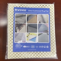 Grand tapis antidérapant en PVC de haute qualité, adapté aux animaux domestiques, taille personnalisable, avec sous-couche antidérapante aux coins pour tapis de salon