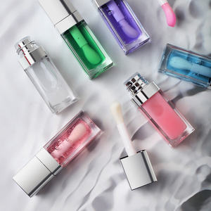 Aceite de labios vegano personalizado profesional 48 colores hidratante teñido regordete hidratante Mineral brillo de labios de larga duración-mejor - Product Image 6