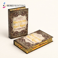 Livres personnalisés à la demande, impression couleur pleine page, reliure rigide, pages de fin colorées et tranches dorées