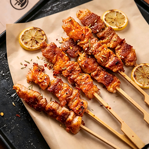 Papier sulfurisé pour barbecue, simple face, enduit de silicone, qualité alimentaire, avec impression simple face, pour la cuisson, la grillade et la cuisson à la vapeur en cuisine - Product Image 5