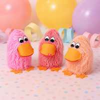Jouet Canard Amusant à Lèvres Extérieures, Son Couineur, Mignon et Moelleux, Cadeau Interactif Nouveauté pour Enfants, Idéal pour les Fêtes d'Anniversaire, Vente en Gros