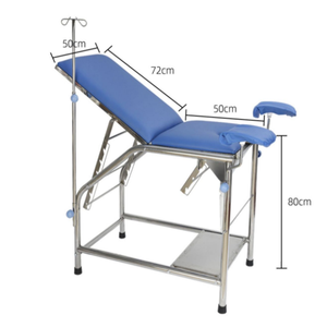 ORP बेड अस्पताल पोर्टेबल मैनुअल प्रसूति मेज स्त्रीरोगों परीक्षा सोफे इस्तेमाल किया <span class=keywords><strong>gynecologist</strong></span> कुर्सी वितरण बिस्तर - Product Image 2