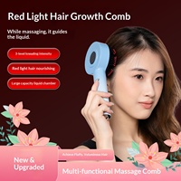 Système de Conduction Liquide Nano EMS à Courant Électrique Lumière Rouge, Applicateur d'Essence et d'Huile Rechargeable et Étanche