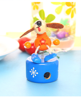 Vente directe usine : Adorable taille-crayon en verre écologique pour enfants, motif animaux de dessin animé, idéal pour la papeterie scolaire