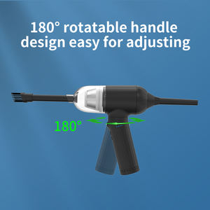 เครื่องดูดฝุ่นแบบพกพาไร้สาย ชาร์จเร็วผ่าน USB แบตเตอรี่ความจุสูง 3 ระดับความเร็ว ดูดได้ทั้งแบบเปียกและแบบแห้ง พร้อมไฟ LED แรงดูด 10000-14000Pa - Product Image 2