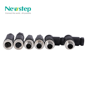 Connecteur Y-Splitter M12 en laiton étanche IP67, 5 broches, codage A, 1 femelle 2 femelles, <span class=keywords><strong>4A</strong></span> 60V pour capteur automobile et industriel - Product Image 6