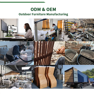 Tumbona Moderna en Forma de S de Ratán Plástico para Exteriores, Jardín, Playa, Piscina y Patio - Product Image 4