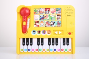 Teclas <span class=keywords><strong>de</strong></span> Piano iluminadas personalizadas <span class=keywords><strong>de</strong></span> fábrica OEM, juguete para bebés, niños pequeños, fácil agarre, mango, canciones musicales, palabras, <span class=keywords><strong>frases</strong></span>, sonido, libros <span class=keywords><strong>de</strong></span> Audio - Product Image 3