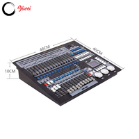 Contrôleur DMX 1024 canaux de haute qualité Mini console d'éclairage de scène en métal RGB LED/lampe DMX 512 Contrôleur d'éclairage
