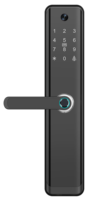 Serrure de porte électrique intelligente pour maison connectée, caméra WiFi, application Tuya, stockage cloud, étanche, alliage de zinc 6068, mortaise pour bois/aluminium