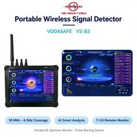 Détecteur de signal de téléphone portable intelligent, moniteur de fréquence radio large bande Vodasafe VS-B3
