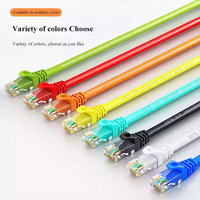 Kualitas Premium Cat5e Cat6 kinerja tinggi LSZH RJ45 PVC UTP 8-konduktor oksigen bebas tembaga RoHS kabel komunikasi bersertifikat