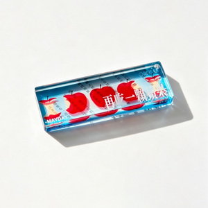 Bloc de presse-papiers en acrylique transparent, illustration de paysage anime personnalisée, cadeau artistique personnalisé pour les amateurs d'art et les <span class=keywords><strong>otaku</strong></span> - Product Image 6