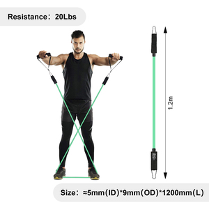 Set de Bandas de Resistencia Portátiles para Viaje, Alternativa a las Mancuernas, Ajustables, Multinivel, para Crossfit, Yoga y Ejercicio Físico - Product Image 4