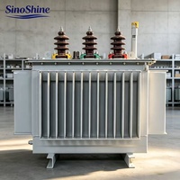 Transformateur de distribution immergé dans l’huile SinoShine, 250kVA/300 kVA, triphasé, 11kV/0,4 kV, 50 Hz, enroulement en