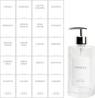 Autocollants personnalisés imperméables pour les bouteilles de shampooing, de gel douche et de savon pour les mains, emballage adhésif pour les soins de la peau