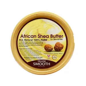 OEM 200g container jar soft shea body butter with oil for dry skin