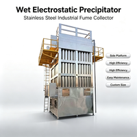 Precipitador Electrostático Industrial (ESP) para Eliminación de Polvo Ultrafino en Gases de Combustión de Calderas de Biomasa de Cáscara de Arroz
