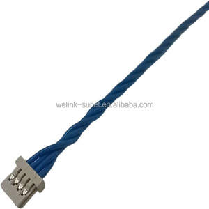 HRS orijinal 1.25mm Pitch DF14-4S-1.25C + DF14-2638SCFA + müşteriler için Linksunet UL1571-26AWG özelleştirilmiş kablo demeti - Product Image 5