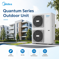 Midea 380V 3 Faz Ticari VRF Dış Ünite Isı Pompası Çok Bölgeli Klima Sistemi Maksimum 4 İç Üniteye Destekliyor