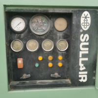 Compresseur d'air diesel portable multifonction Sullair d'occasion 25 bars en vente