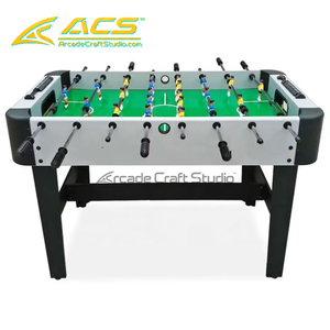 Table <span class=keywords><strong>de</strong></span> baby-foot d'intérieur ACS <span class=keywords><strong>de</strong></span> haute <span class=keywords><strong>qualité</strong></span> 4FT en MDF+PVC pour enfants, type jeu <span class=keywords><strong>de</strong></span> billard et <span class=keywords><strong>de</strong></span> football - Product Image 2