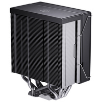 SNOWMAN Nouveau refroidisseur de processeur à 4 caloducs, ventilateur silencieux PWM, radiateur de processeur pour PC de jeu, compatible avec Intel LGA1851 1700 1200 1366 2011 AMD AM5 AM4
