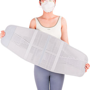 Faja de Soporte Lumbar, Diseño de Malla Transpirable, Correas de Soporte Ajustables, 1 Año de Garantía para el Dolor de Espalda y Alivio de la Escoliosis - Product Image 1