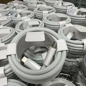 Ban đầu mới nylon bện 240W PD Loại C để Loại C Cáp cho <span class=keywords><strong>iPhone</strong></span> 15 16 17 Pro max nhanh chóng sạc USB C Cáp dữ liệu cho Apple - Product Image 6