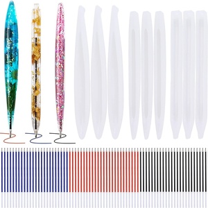 Moldes de Resina para Bolígrafos, Material de Oficina Hecho en Casa, Variedad de Moldes de Silicona para Manualidades con Resina Epoxi - Product Image 4