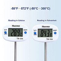 Termometer Digital LCD untuk makanan, alat pengukur suhu dapur coklat daging BBQ