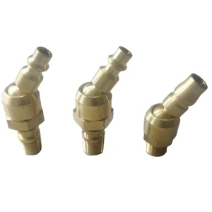 Raccords de <span class=keywords><strong>tuyau</strong></span> d'air en laiton à <span class=keywords><strong>action</strong></span> rapide universels pour mâles, connecteur rotatif, connecteur pneumatique - Product Image 6