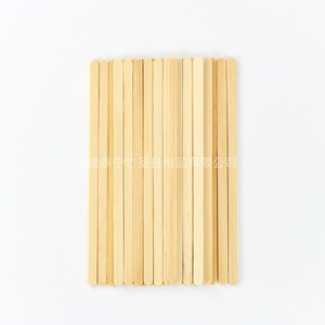 Agitateur à café en bambou Saint Bamboo, tête ronde de 14 cm, bâtonnet biodégradable pour boissons, emballage en vrac - Product Image 1