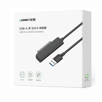 Câble adaptateur UGREEN SATA vers USB 3.0 pour adaptateur de disque dur 2.5 "SSD et HDD 5Gbps supportant SATA III UASP