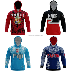 Fq Tùy Chỉnh Bộ Lạc Maori Polynesian Hoodie Thể Thao Đào Tạo Kangaroo Túi Áo Thun Thể Thao In Tops Thăng Hoa - Product Image 2