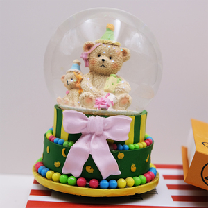 Nhự<span class=keywords><strong>a</strong></span> 2023 tùy chỉnh âm nhạc nước toàn cầu nhự<span class=keywords><strong>a</strong></span> Quả cầu tuyết thủy tinh để trang trí nhà như một món quà sinh nhật - Product Image 3