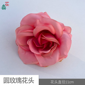 Têtes de roses en soie, fleurs artificielles faites à la main pour la décoration DIY, style moderne, cadeau pour la fête des mères - Product Image 4