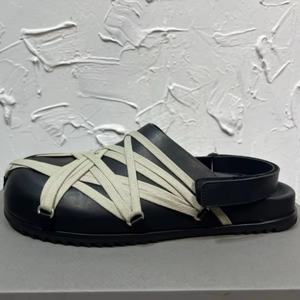 Sandales de haute qualité pour homme, pantoufles de créateur unisexe, mules de marque, sandales noires - Product Image 2