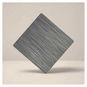 Planche de comptoir de cuisine en acier inoxydable brossé gris <span class=keywords><strong>ciment</strong></span> Brushed89 - Product Image 3