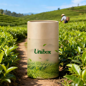 Contenitore per Tè Biodegradabile Ecologico in Carta con Chiusura Magnetica Personalizzabile Pratico per Feste - Product Image 4