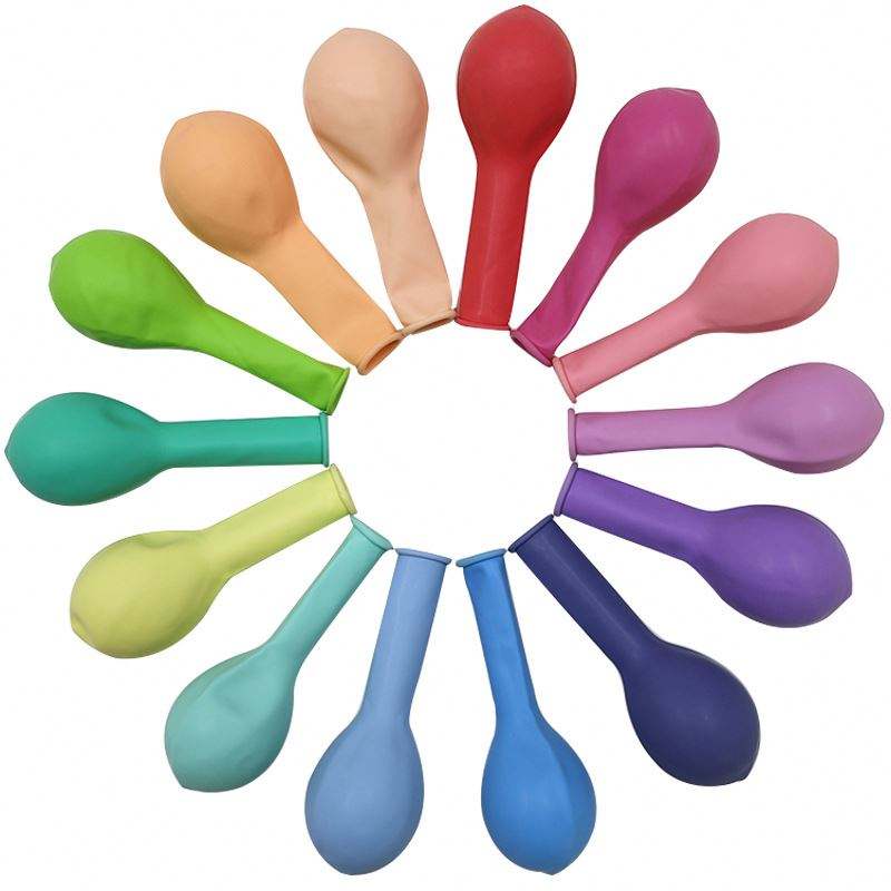 100pcs 10Inch Macaron Color Wedding Birthday Party Layout Latex Pastel Balloons Solid Color Latex Balloons Pastel Rainbow Gifts