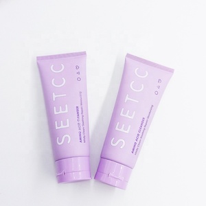 Wholesale Custom 100ml <b>Plastic</b> Empty Cosmetic <b>Tubes</b> Face Mask Cream Packaging Offset Printing Screw Cap Custom Color OEM/ODM - Product Image 1