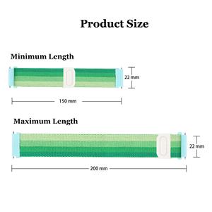 Correa de reloj de nailon ajustable de 20mm y 22mm para Huawei Watch <span class=keywords><strong>Gt3</strong></span>/ <span class=keywords><strong>Amazfit</strong></span>/Samsung Galaxy Watch 5 - Product Image 5