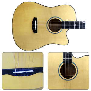Aiersi מפעל OEM מותגים <span class=keywords><strong>40</strong></span> אינץ מוצק ספרוס למעלה אקוסטית גיטרה למכירה - Product Image 6