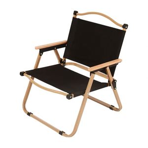 Chaise de camping pliable portable d'extérieur, chaise de plage double multifonctionnelle avec dossier, chaise de pêche - Product Image 1