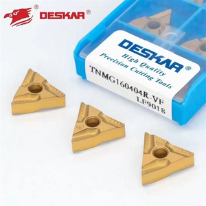 Deskar เครื่องมือตัด TNMG160404R-VF คาร์ไบด์ที่มีความแม่นยำสูงสำหรับงานกัดทรงกระบอกภายนอก - Product Image 1