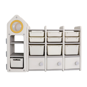 Caja de Juguetes y Perchero Combinado para Niños Pequeños, Apilable y Encajable, para Espacios Reducidos, Económico - Product Image 6
